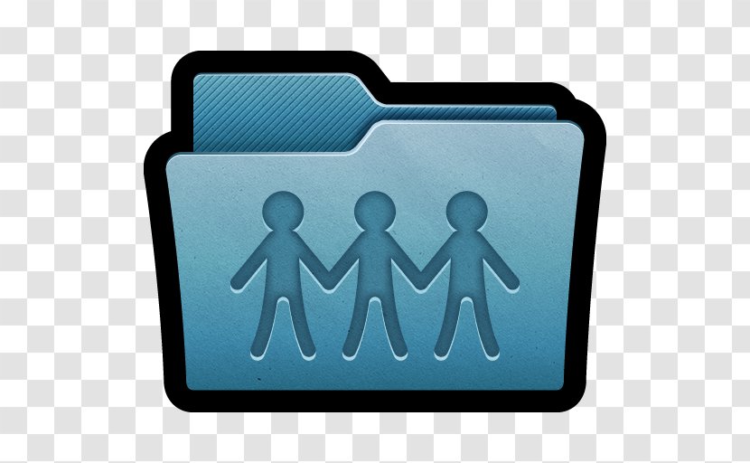 Blue Human Behavior Text Symbol - Home Directory - Folder Sharepoint Transparent PNG