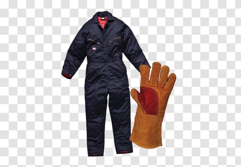 Overall T-shirt Workwear Clothing Jumpsuit - Glove - Carpenter Jeans Transparent PNG