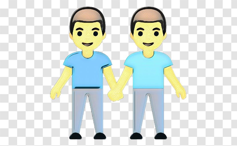 People Cartoon Clip Art Male Yellow - Pop - Conversation Human Transparent PNG