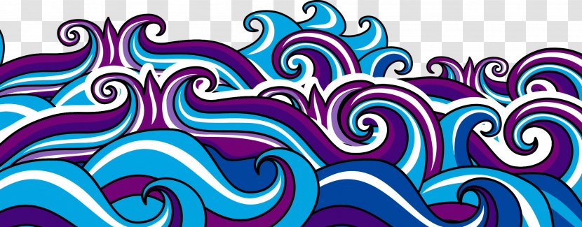 Drawing Illustration - Art - Wave Transparent PNG