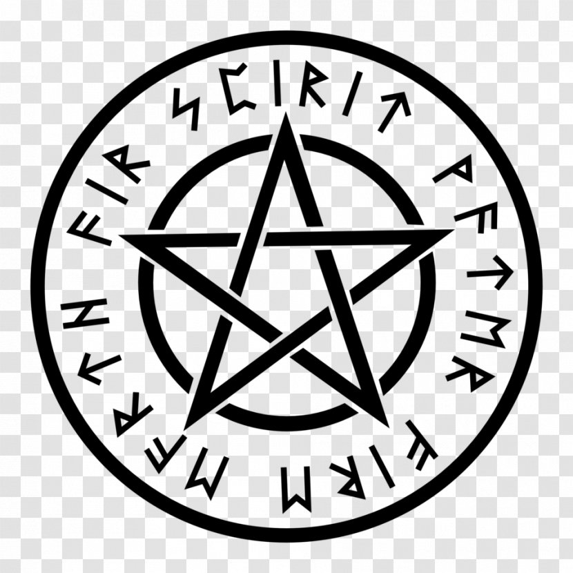 Spell White Magic Witchcraft - Pentagram Clipart Transparent PNG