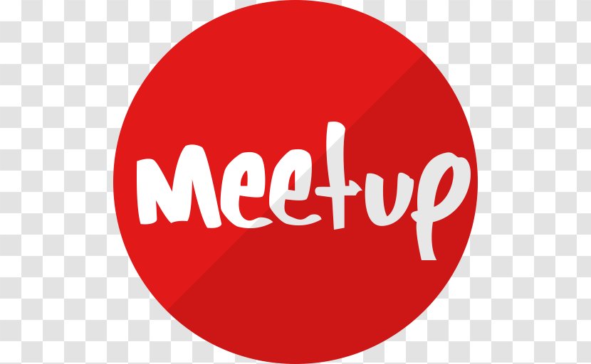 Meetup Social Media YouTube Network - Red Transparent PNG