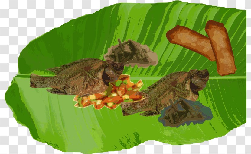 Boodle Fight Filipino Cuisine Food Banana Leaf - Boxing - Fauna Transparent PNG