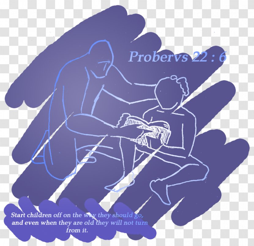 Drawing Proverb Clip Art - Electric Blue - Proverbs Transparent PNG