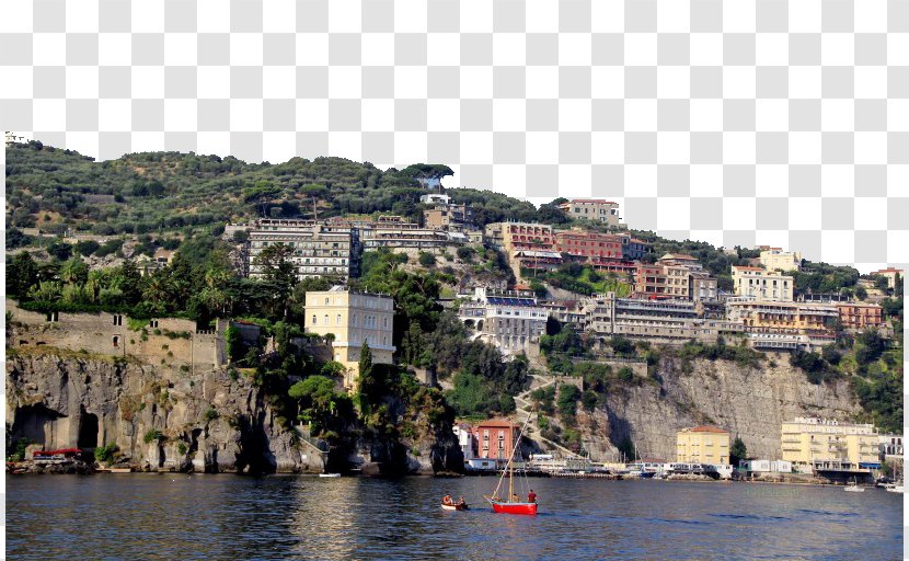 Capri Sorrento Southern Italy San Costanzo Tourist Attraction - Panorama - Landscape Eight Transparent PNG