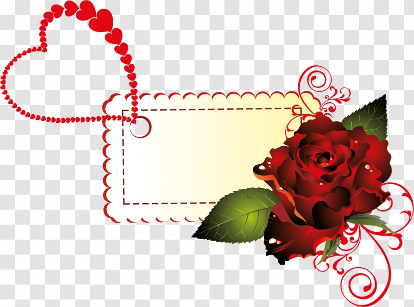 Valentine's Day Heart Clip Art - Rose Family - Valentine Transparent PNG
