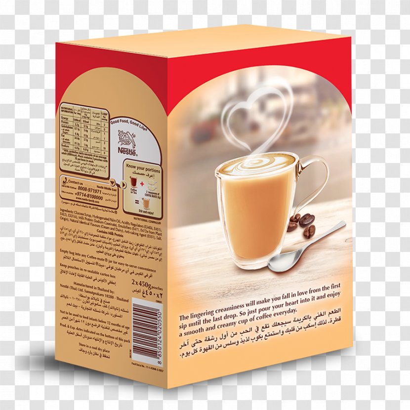 Instant Coffee Milk Coffee-Mate Non-dairy Creamer - Drink - Nondairy Transparent PNG