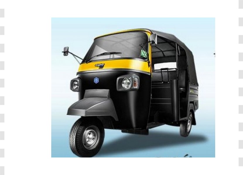 Piaggio Ape Auto Rickshaw Car - Light Commercial Vehicle Transparent PNG