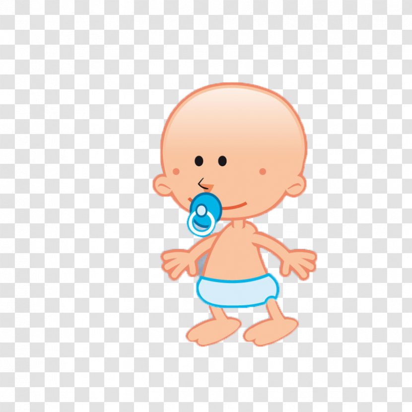 Infant Pacifier Boy - Tree - Cartoon Child Care Products Transparent PNG