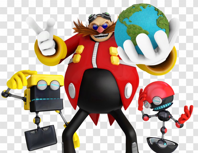 Sonic Colors Doctor Eggman The Hedgehog Knuckles Echidna Tails - Cubot Transparent PNG