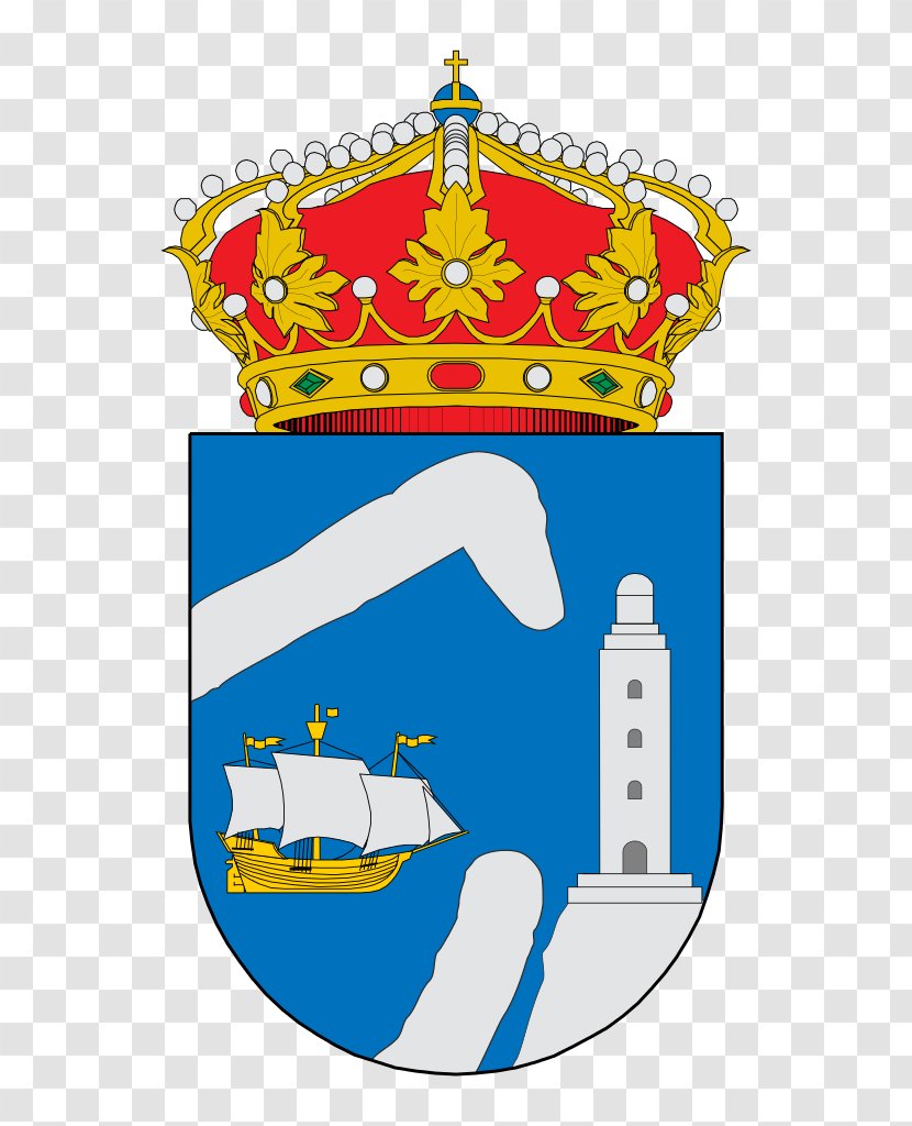 Escutcheon Coat Of Arms Galicia Crown Field - Heraldry - La Descarga Son Transparent PNG