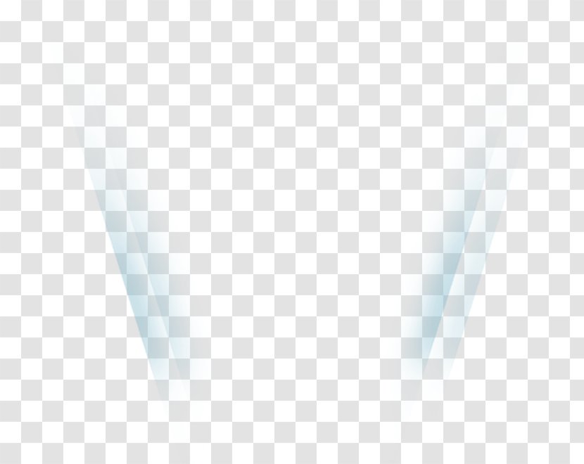 Symmetry Angle Pattern - Blue Simple Light Effect Element Transparent PNG