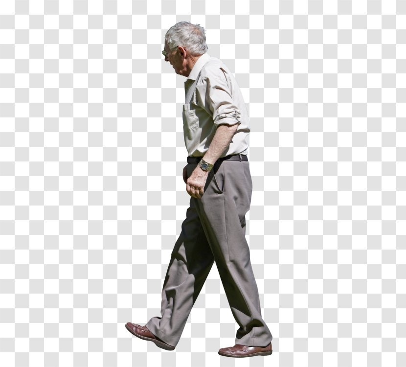 Old Age Rendering - Elderly People Transparent PNG