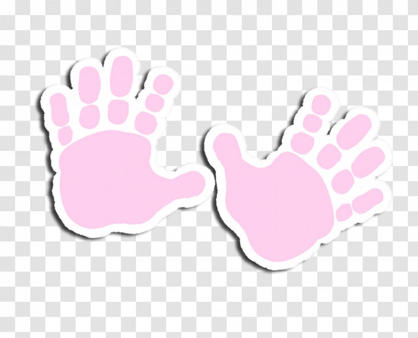 Clip Art Thumb Product Pink M Animal - Heart - Baby Shower Transparent PNG