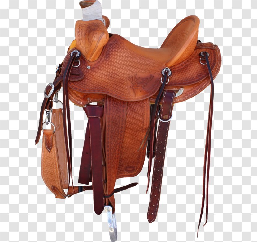 Western Saddle Horse Tack Saddlery - Bronc Riding Transparent PNG