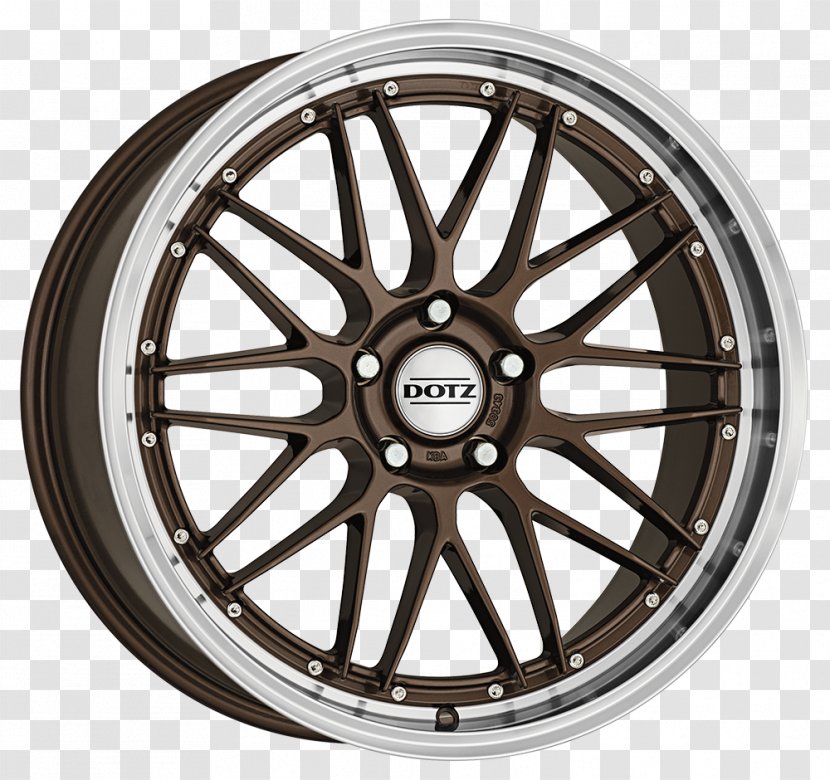 Alloy Wheel Bronze Autofelge - Polished Transparent PNG