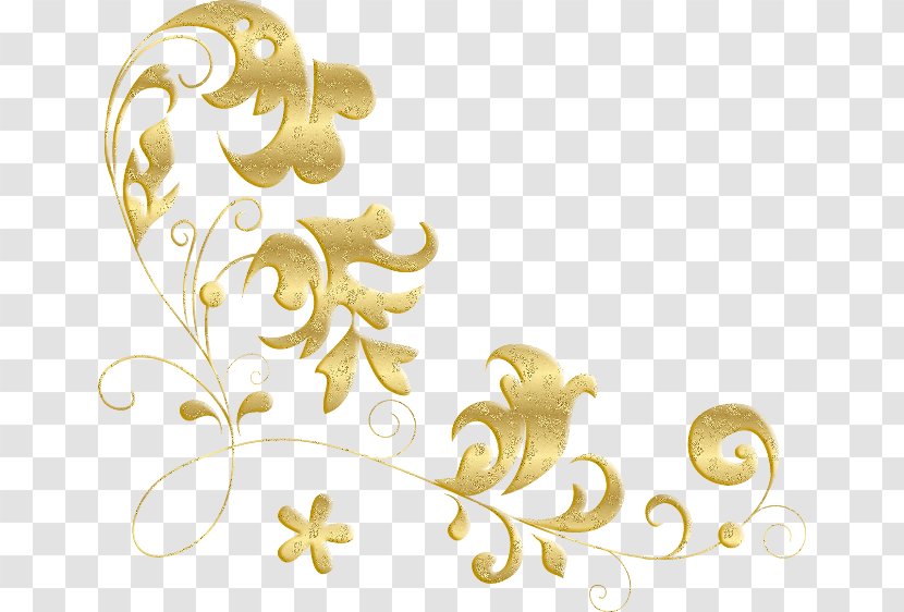 Clip Art - Lucky Wedding Rental - GOLD LINE Transparent PNG