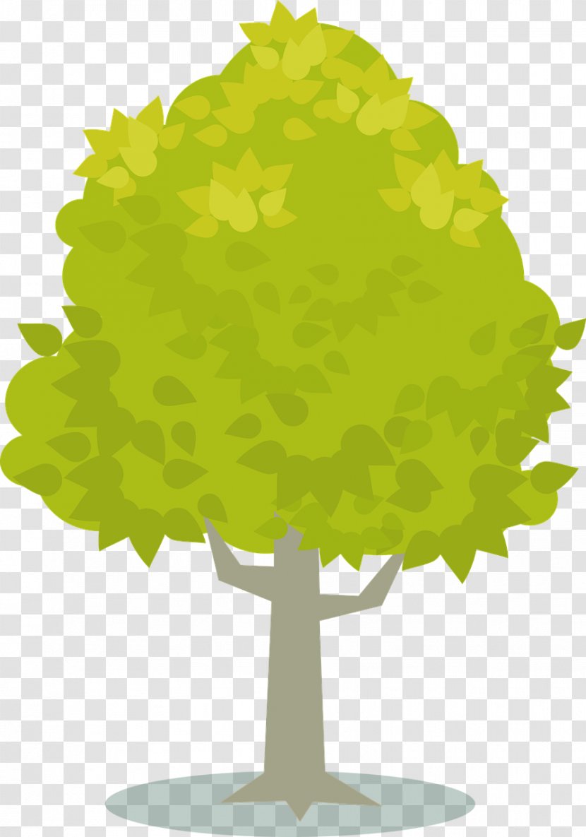 Tree Plant Yellow Clip Art - Woody Transparent PNG