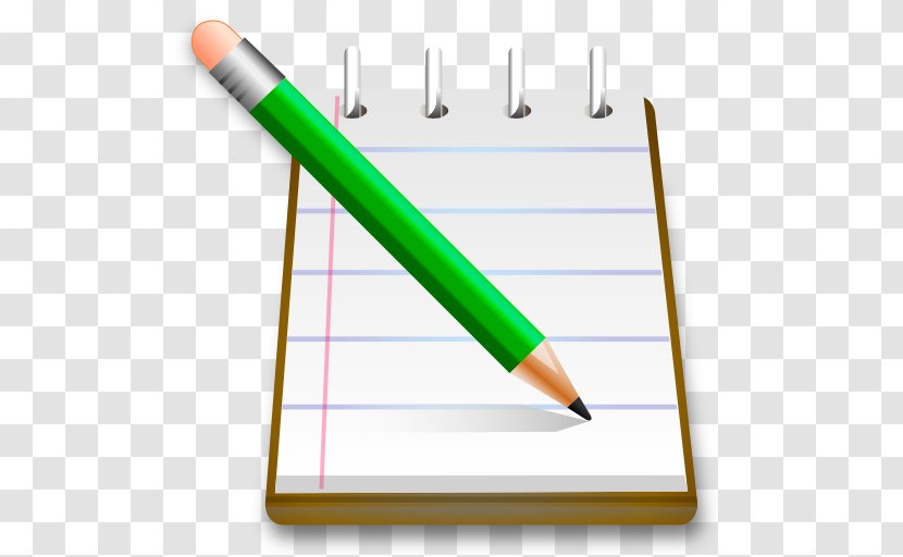 Pencil Notebook Emoji Definition Wiktionary - Writing Transparent PNG