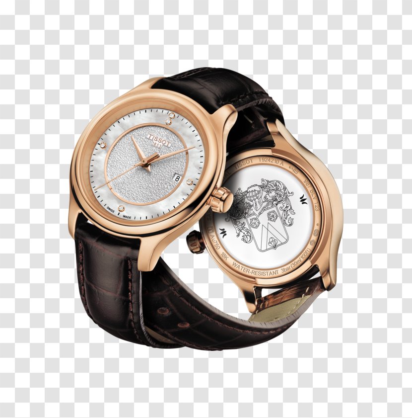 Watch Strap Tissot Gold Jewellery Transparent PNG
