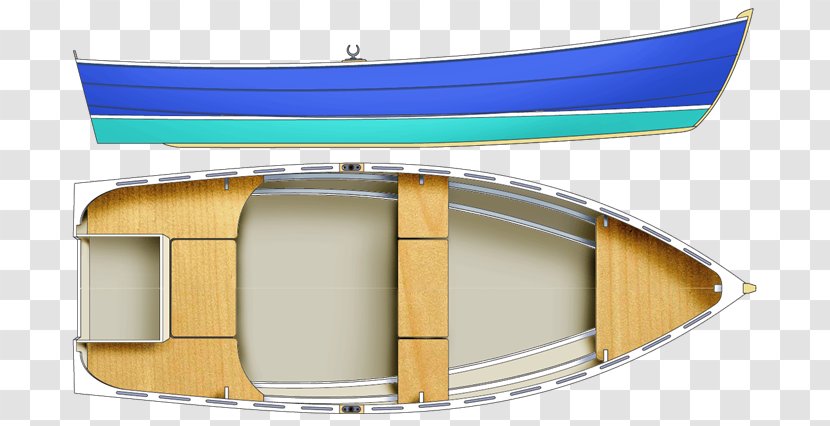 Boat Dory Rowing Yacht Wood - Yellow Transparent PNG