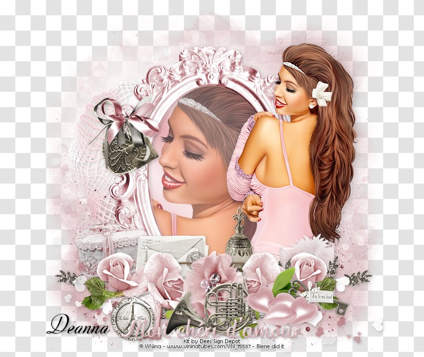 Floral Design Pink M Beauty.m Hair - Watercolor - Baby Breathe Transparent PNG