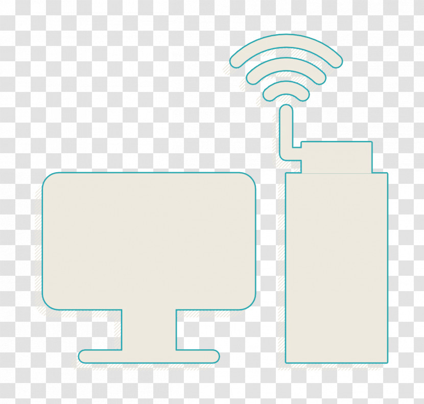 Wifi Signal Icon Monitor Icon Communication And Media Icon Transparent PNG