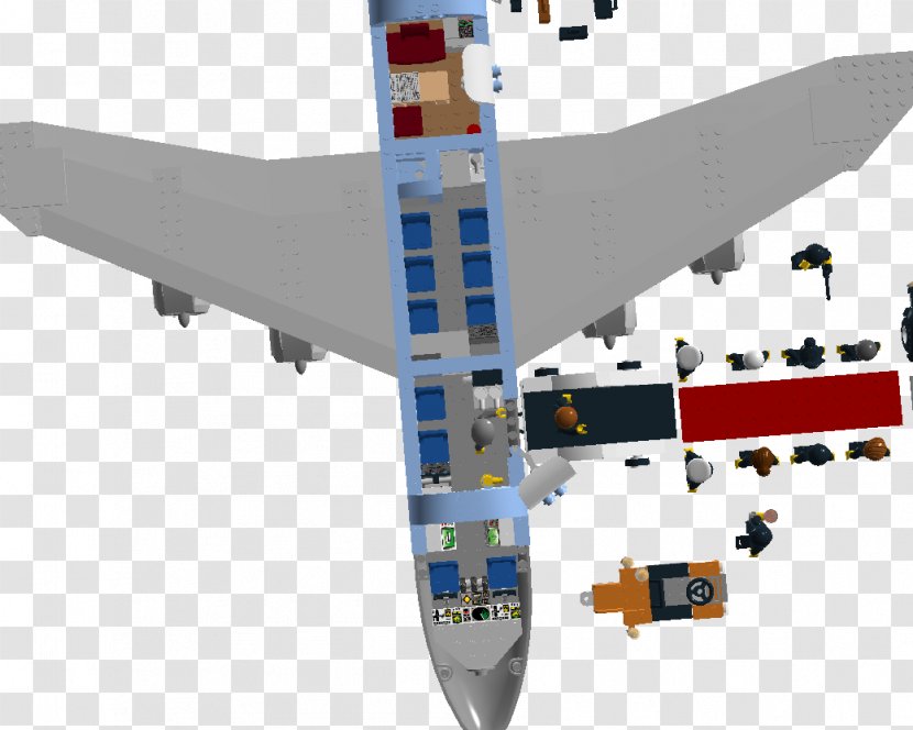 Airplane Aircraft Idea Aerospace Engineering Airport - Lego Cities Transparent PNG