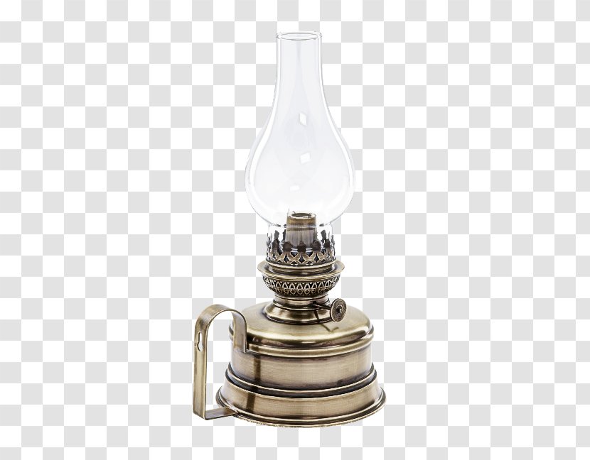Brass Lighting Oil Lamp Light Fixture - Metal - Glass Transparent PNG