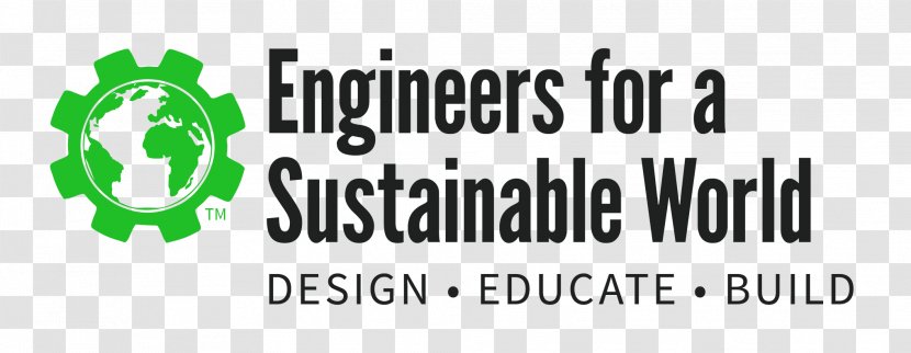 Engineers For A Sustainable World Logo Engineering Sustainability - Design Transparent PNG
