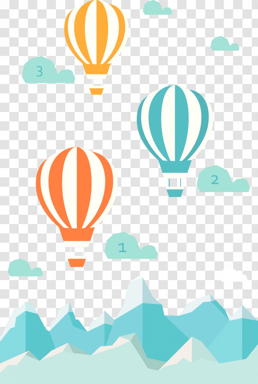 Balloon Euclidean Vector Clip Art - Area - Rising Hot Air Transparent PNG