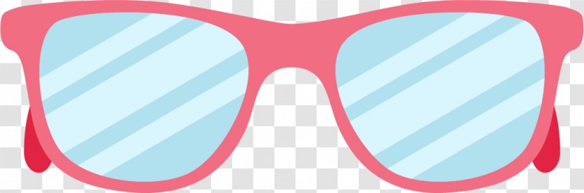 Goggles Sunglasses - Azure - Creative Transparent PNG