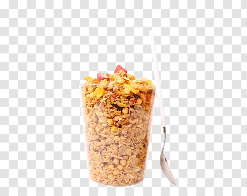 Muesli Breakfast Cereal Tutti Frutti Milk - Energy Material Transparent PNG