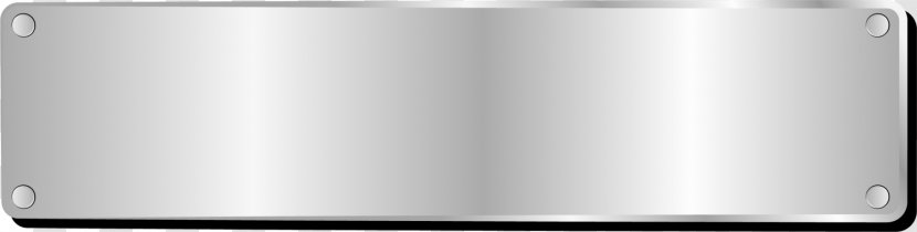 Car Rectangle Black And White - Auto Part - Silver Ribbon Atmosphere Transparent PNG