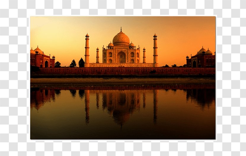 Taj Mahal Agra Fort Golden Triangle Travel Guidebook - Unesco World Heritage Site Transparent PNG