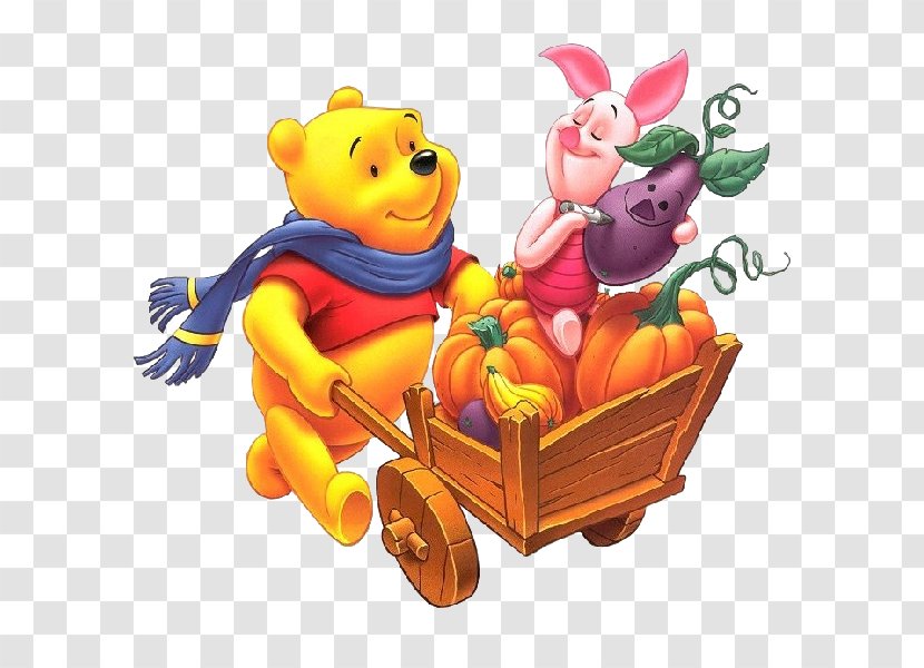 Winnie-the-Pooh Piglet Tigger Eeyore Mickey Mouse - Winnie The Pooh Thanksgiving - And Transparent PNG