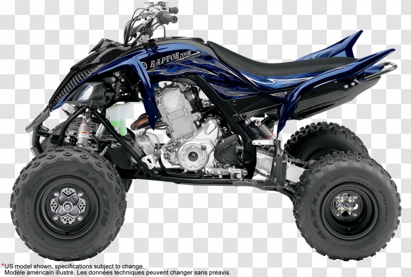 Yamaha Motor Company Raptor 700R YFZ450 All-terrain Vehicle Motorcycle Transparent PNG