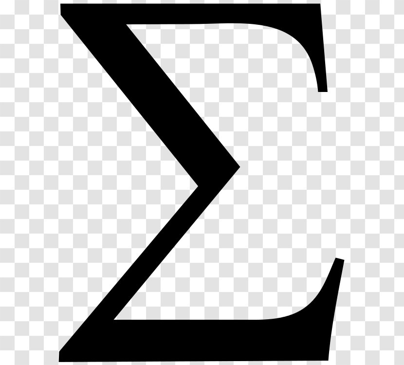 Sigma Greek Alphabet Symbol Phi Summation - Meaning Transparent PNG