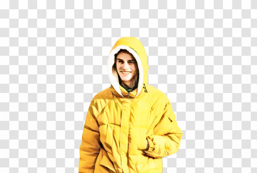 Hoodie Jacket Raincoat Sleeve - Hood - Smile Transparent PNG
