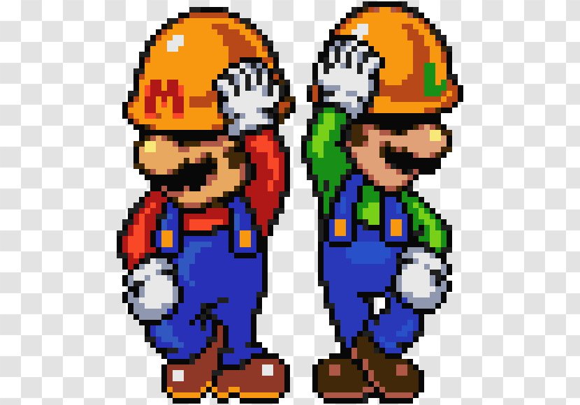 Wrecking Crew Super Mario Bros. & Luigi: Superstar Saga - Video Game - Bros Transparent PNG