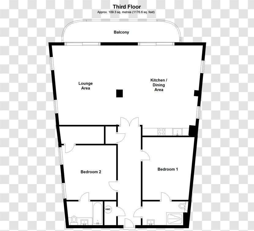 Paper Floor Plan White Line Angle Transparent PNG