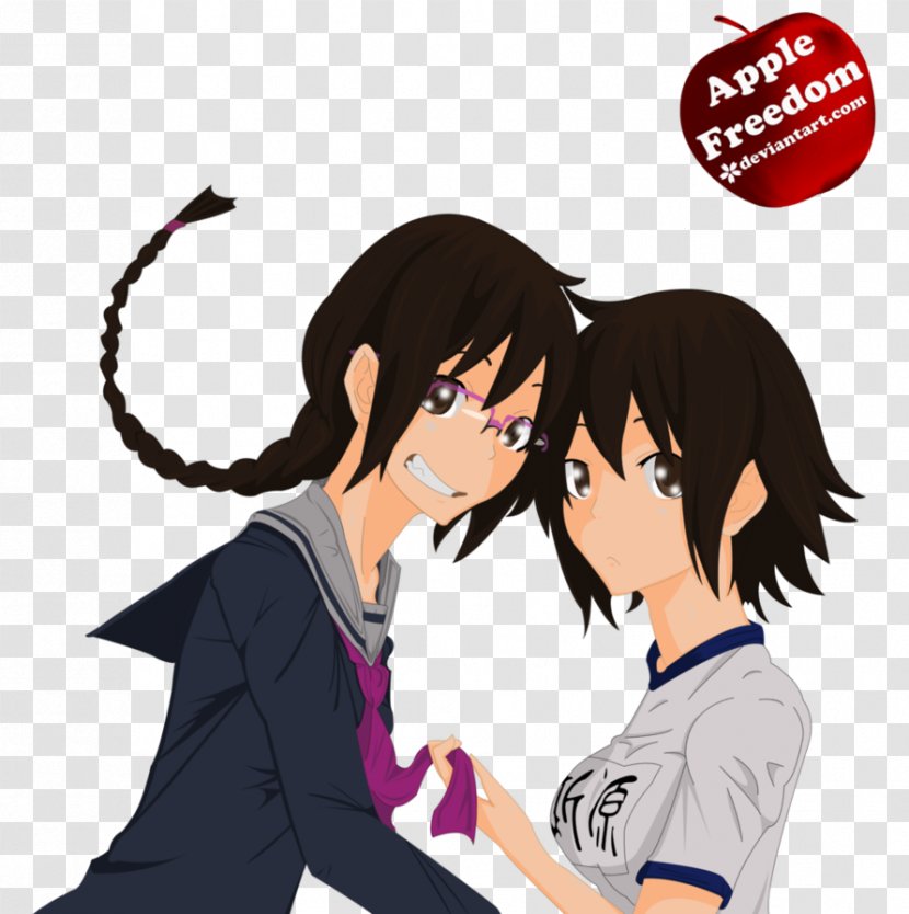 Durarara!! Twin Sibling Rendering - Watercolor - Apple Watch 3 Wallpapers Transparent PNG