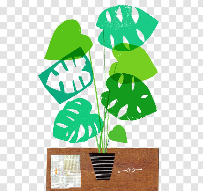 Illustrator Art Drawing Illustration - Graffiti Plant Transparent PNG