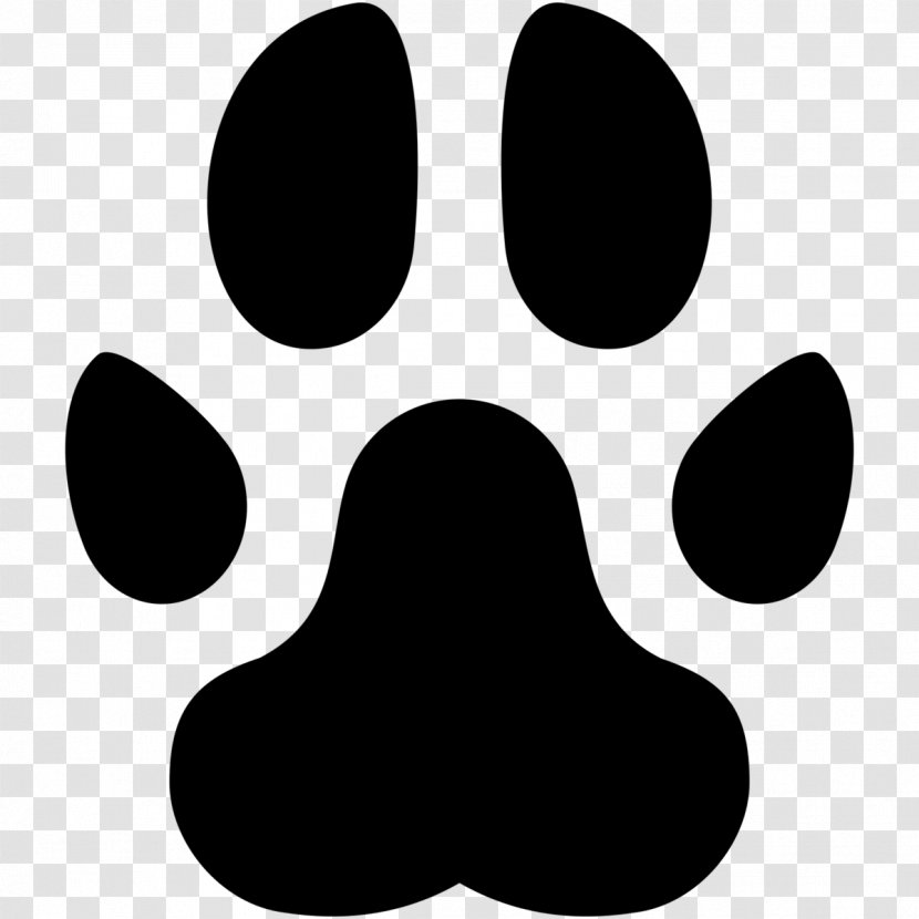Cat Siberian Husky Paw Clip Art - Black Transparent PNG