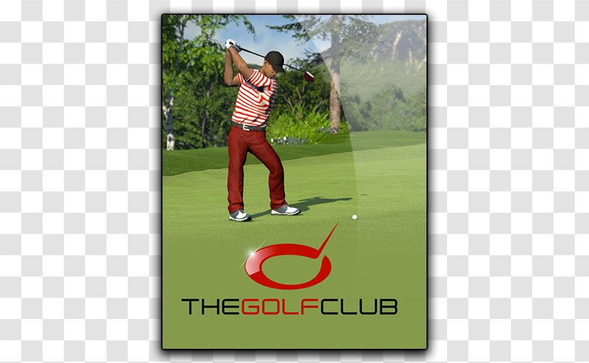 The Golf Club Hickory Professional Golfer Clubs - Grass Transparent PNG