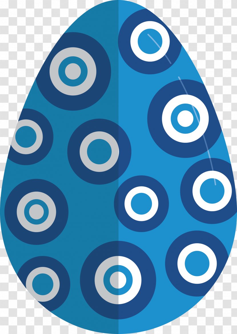 Easter Egg RGB Color Model - Blue - Material Transparent PNG