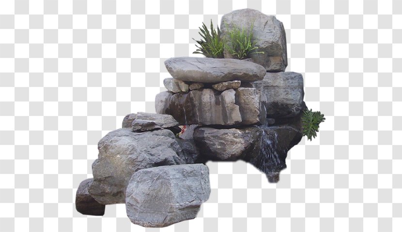 Rock Garden Tree Clip Art - Water Feature - Sticks And Stones Transparent PNG