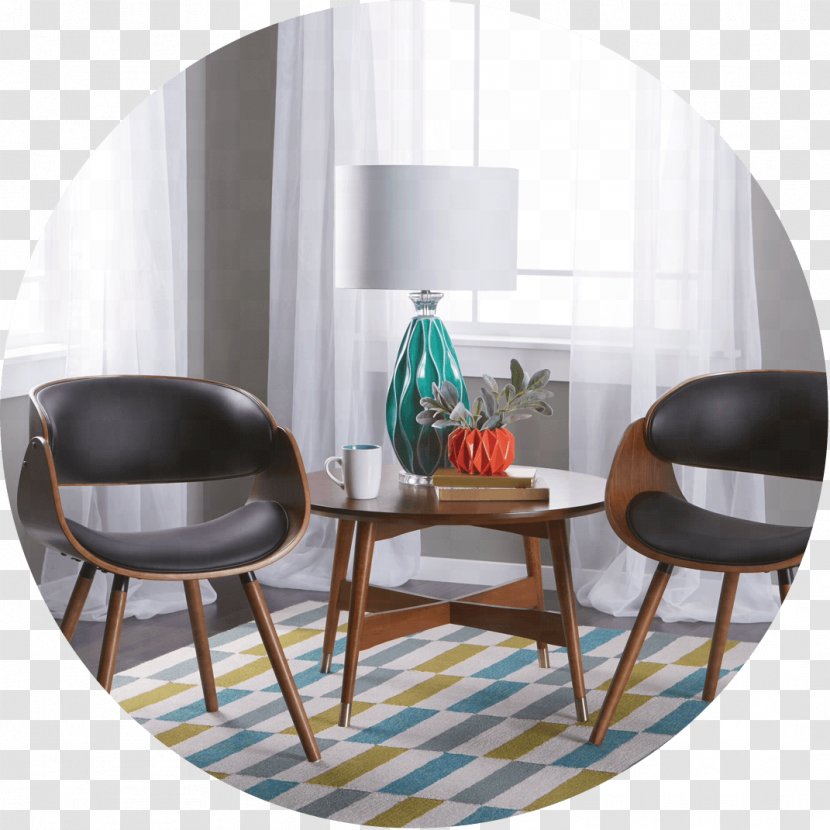 Table Mid-century Modern Interior Design Services Chair Furniture - Living Room Transparent PNG
