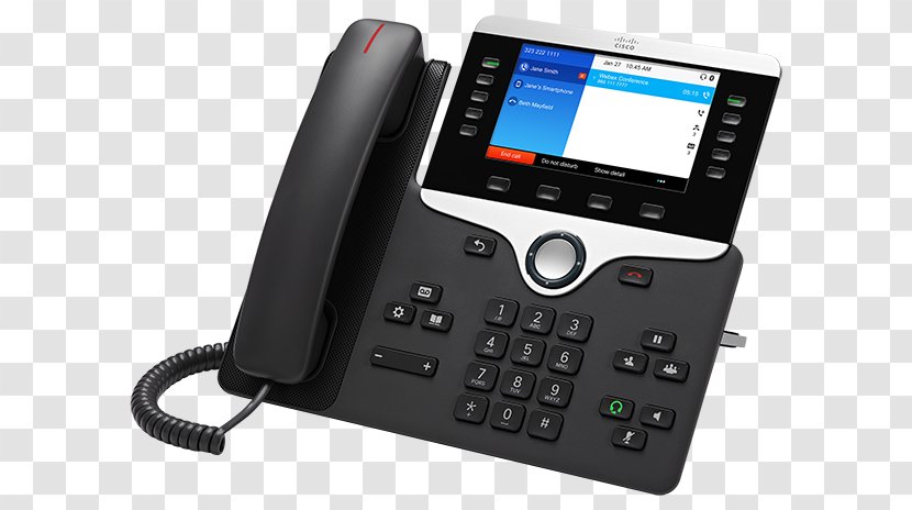 VoIP Phone Cisco Systems 8861 Telephone - CISCO IP Transparent PNG