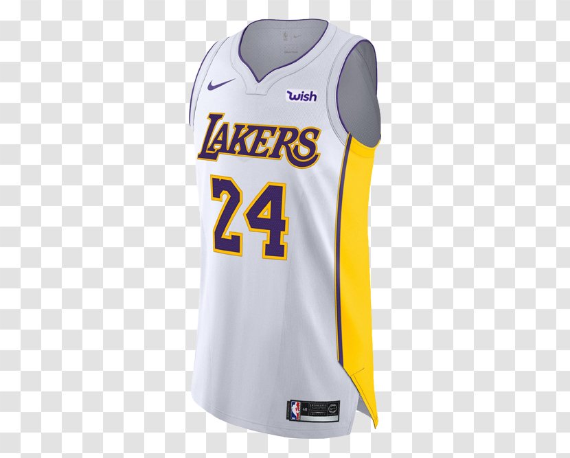 Sports Fan Jersey Los Angeles Lakers Shirt Sleeve - Kobe Bryant Transparent PNG
